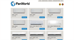 Desktop Screenshot of fanworld.es